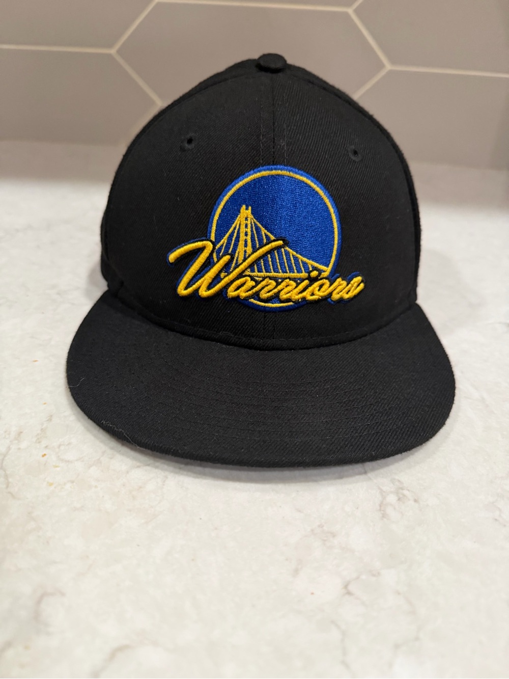 Golden State Warriors Black Snapback Hat Basketball | Size Youth | Logo School